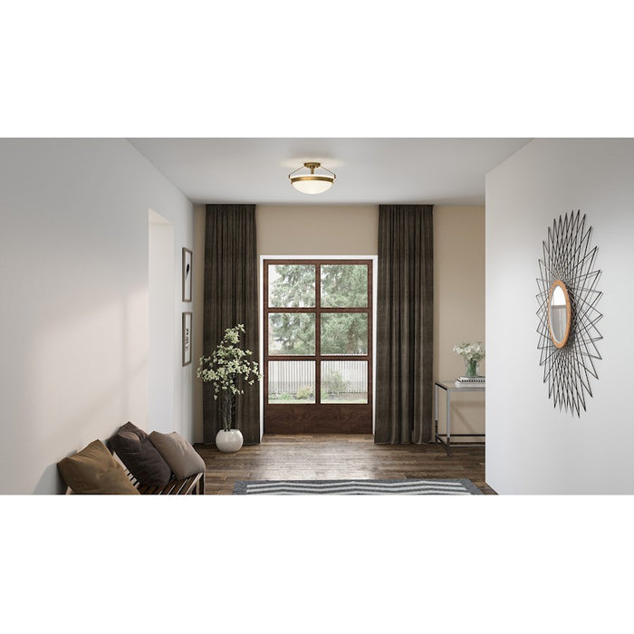 Quoizel Elderwood 2 Light Semi-Flush Mount
