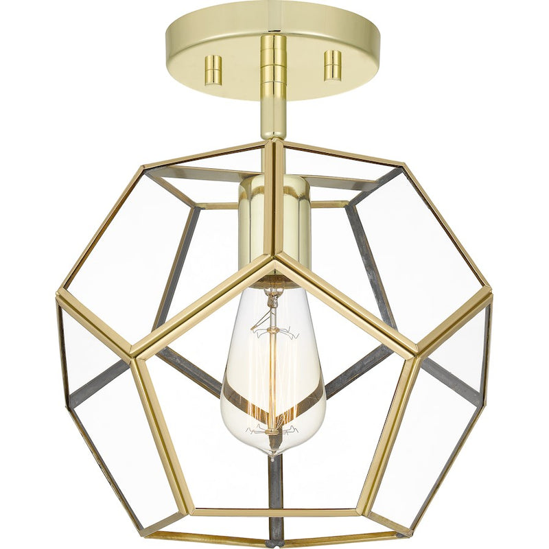 Quoizel Kinslee 1 Light Semi-Flush Mount