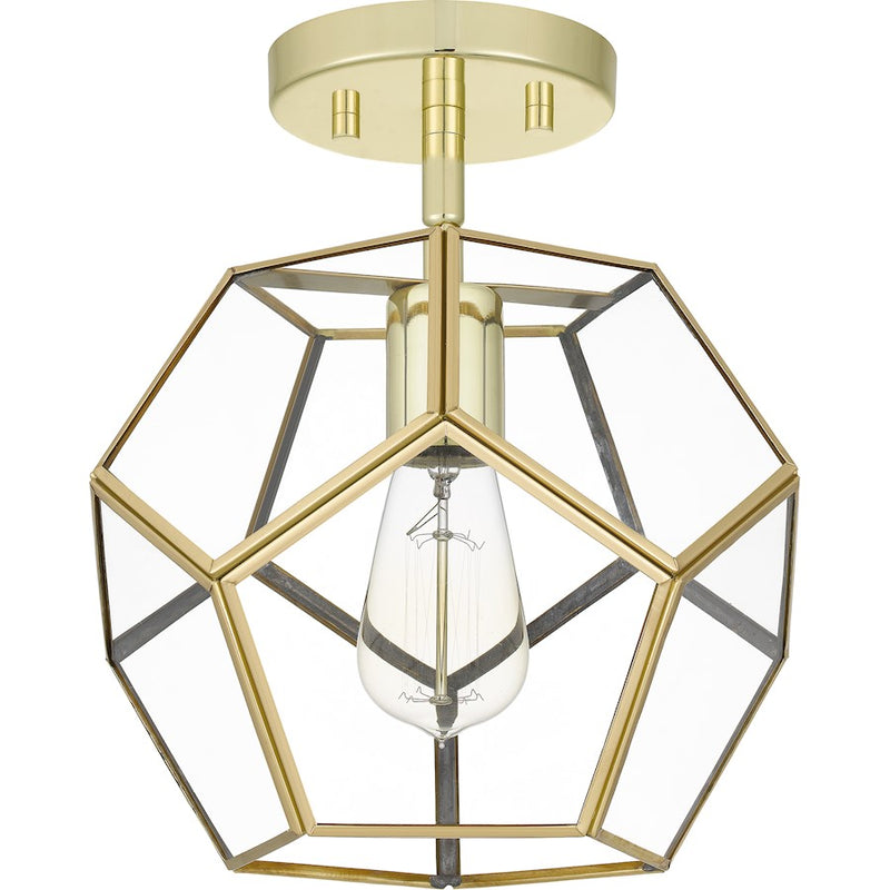 Quoizel Kinslee 1 Light Semi-Flush Mount