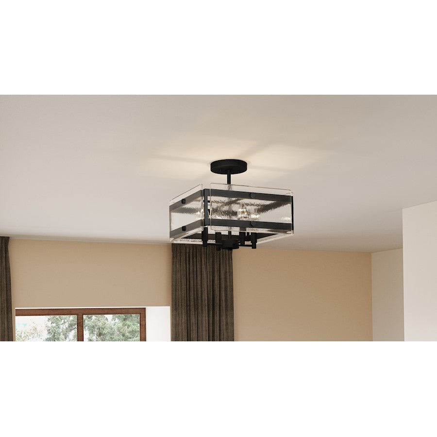 Quoizel Lancer 4 Light Semi-Flush Mount