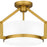 Quoizel Collinham 2 Light Semi-Flush Mount