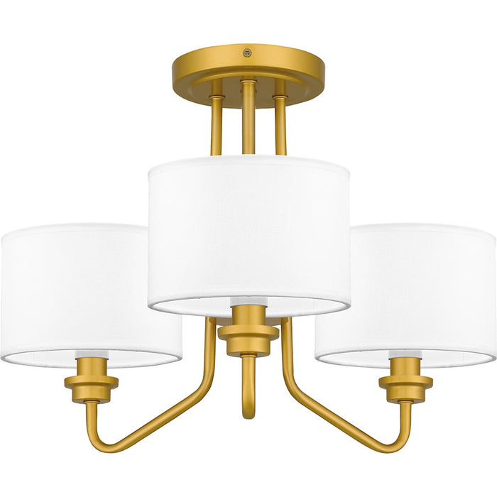 Quoizel Ainsdale 3 Light Semi-Flush Mount