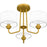 Quoizel Ainsdale 3 Light Semi-Flush Mount