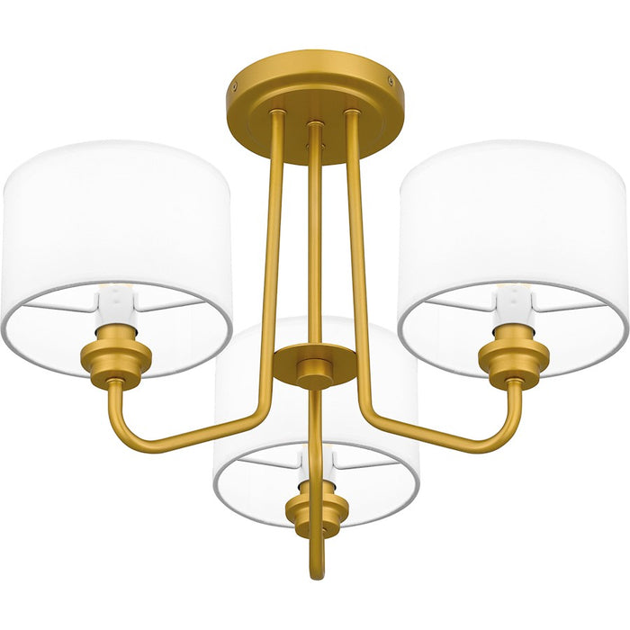 Quoizel Ainsdale 3 Light Semi-Flush Mount