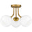 Quoizel Oberlin 3 Light Semi-Flush Mount