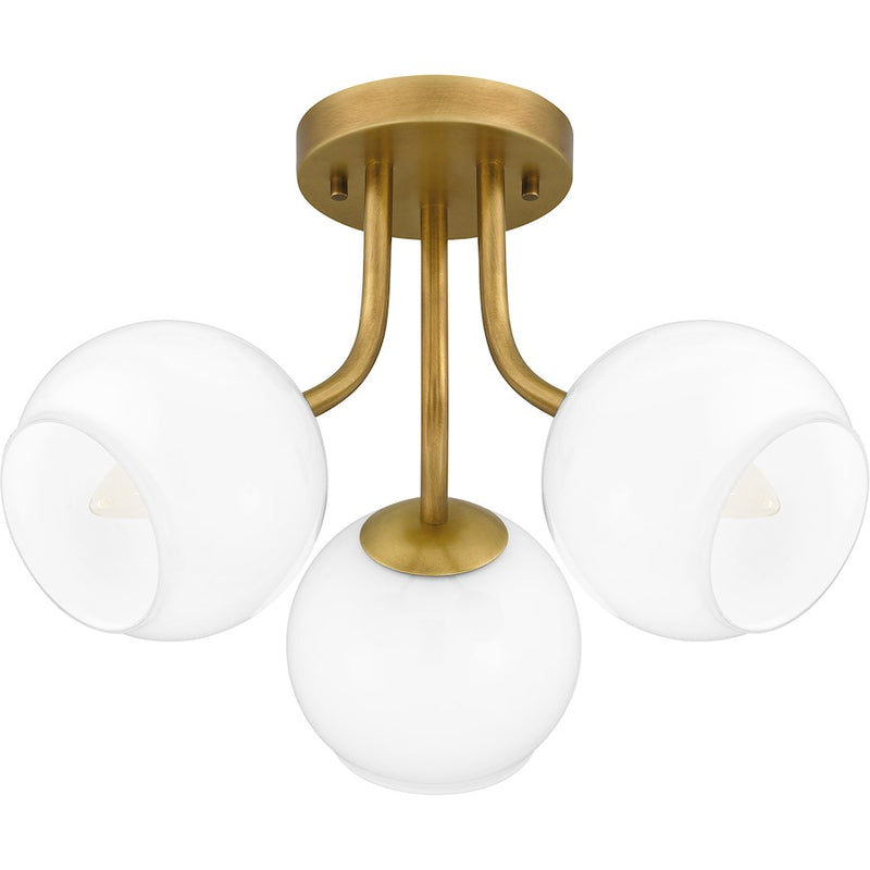 Quoizel Oberlin 3 Light Semi-Flush Mount