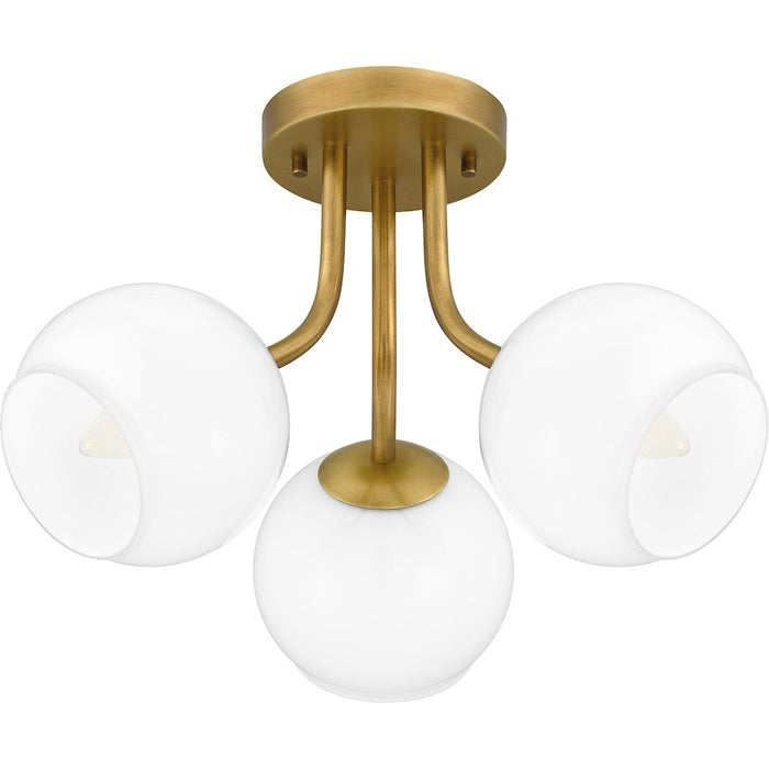 Quoizel Oberlin 3 Light Semi-Flush Mount