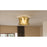 Quoizel Sage 3 Light Semi-Flush Mount, Soft Gold/Metal