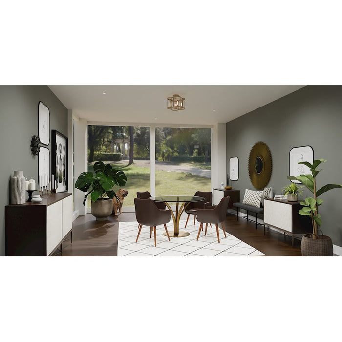 Quoizel Renee 4 Light Semi-Flush Mount