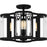 Quoizel Renee 4 Light Semi-Flush Mount