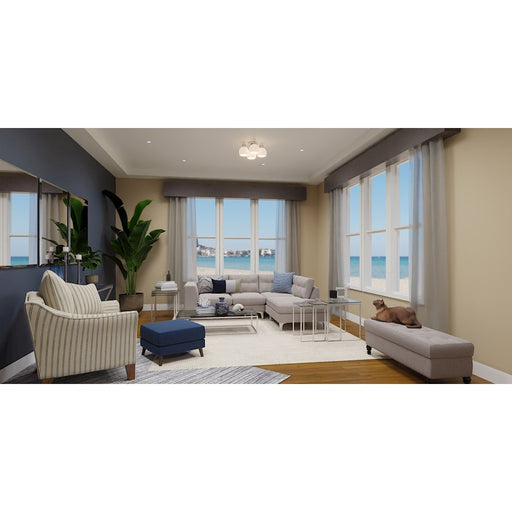 Quoizel Donahue 4 Light Semi-Flush Mount