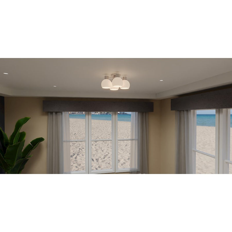 Quoizel Donahue 4 Light Semi-Flush Mount