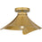 Quoizel Wisp 1 Light Semi-Flush Mount, Light Gold/Metal - QSF6747LG