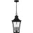 Quoizel Quentin 4Light 21" Outdoor Lantern, Earth Black/Clear Glass