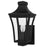 Quoizel Quentin 1Light Outdoor Lantern, Earth Black/Clear Glass