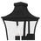 Quoizel Quentin 4Light 20" Outdoor Lantern, Earth Black/Clear Glass