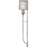 Quoizel Wood 1 Light Wall, Polished Antique Nickel