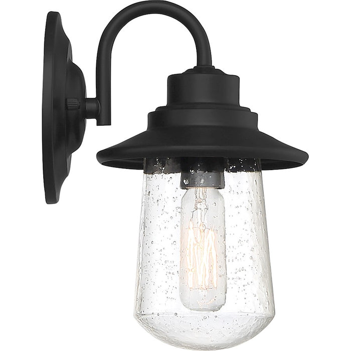 Quoizel Radford 1 Light Small Outdoor Lantern, Matte Black