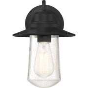 Quoizel Radford 1 Light Medium Outdoor Lantern, Matte Black