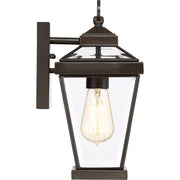Quoizel Ravine 1 Light 100W Outdoor Wall Lantern, Sm, Western Bronze