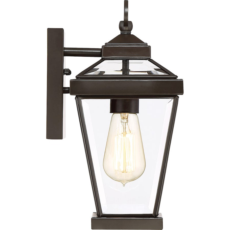 Quoizel Ravine 1 Light 100W Outdoor Wall Lantern, Sm, Western Bronze