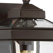 Quoizel Ravine 1 Light 100W Outdoor Wall Lantern, Sm, Western Bronze
