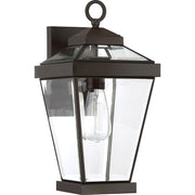 Quoizel Ravine 1 Lt 100W Outdoor Wall Lantern, Med, Western Bronze