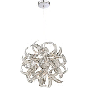 Quoizel Ribbons 5 Light Pendant in CRC