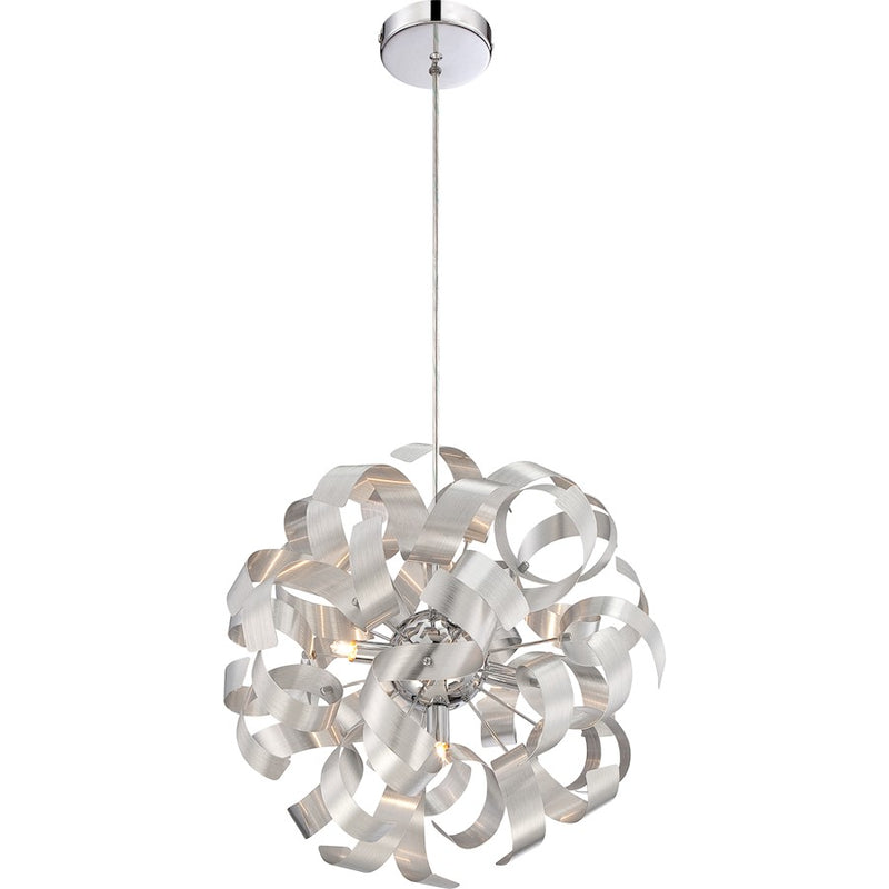 Quoizel Ribbons Pendant in Millenia