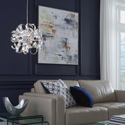 Quoizel Ribbons Pendant in Millenia