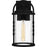 Quoizel Reece 1 Light Outdoor Lantern, Earth Black/Clear Seedy