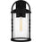 Quoizel Reece 1 Light Outdoor Lantern, Earth Black/Clear Seedy