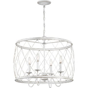 Quoizel Dury Pendant, Antique White