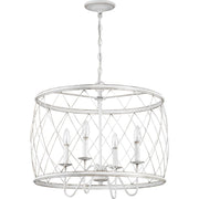 Quoizel Dury Pendant, Antique White
