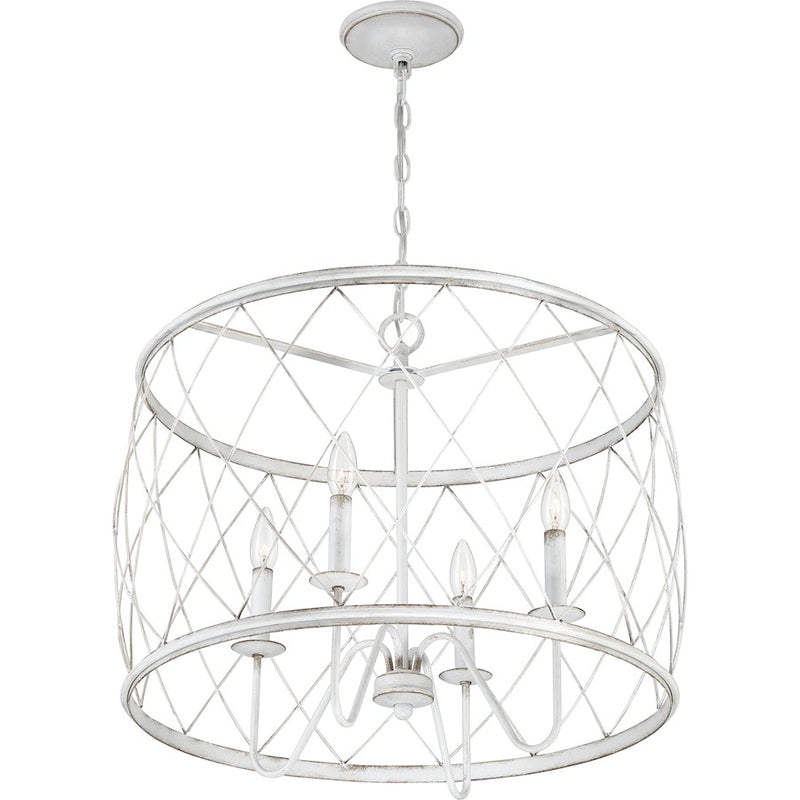 Quoizel Dury Pendant, Antique White