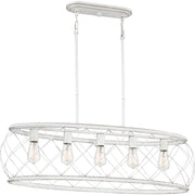 Quoizel Dury Island Chandelier, Antique White