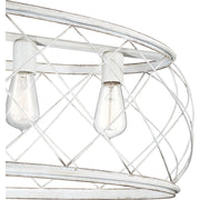 Quoizel Dury Island Chandelier, Antique White