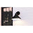 Quoizel Rencher 1 Light Outdoor Lantern, Matte Black/Metal
