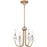 Quoizel Remy 4Light Chandelier, Bronze Gold/ - REY5016BGD