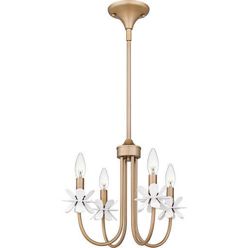 Quoizel Remy 4Light Chandelier, Bronze Gold/ - REY5016BGD