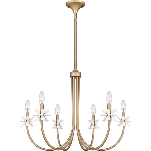 Quoizel Remy 6Light Chandelier, Bronze Gold/ - REY5030BGD