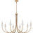 Quoizel Remy 8Light Chandelier, Bronze Gold