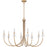Quoizel Remy 8Light Chandelier, Bronze Gold