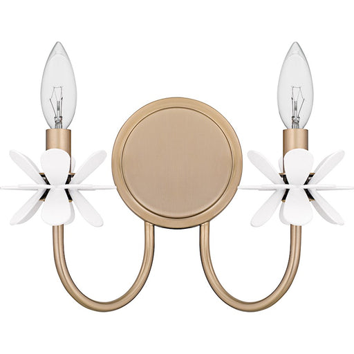 Quoizel Remy 2Light Wall Sconce, Bronze Gold