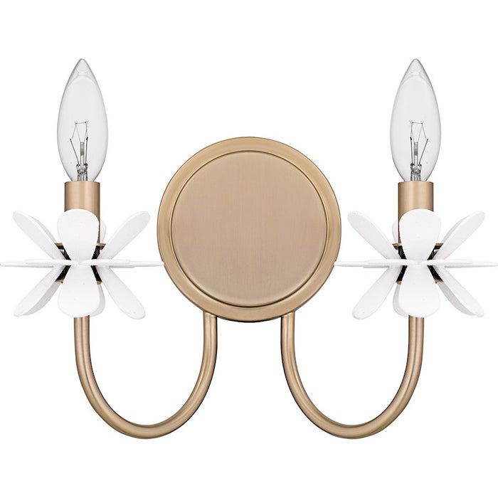 Quoizel Remy 2Light Wall Sconce, Bronze Gold
