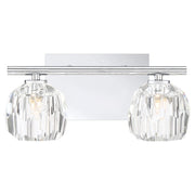 Quoizel Regalia 2 Light Bath Vanity, Polished Chrome