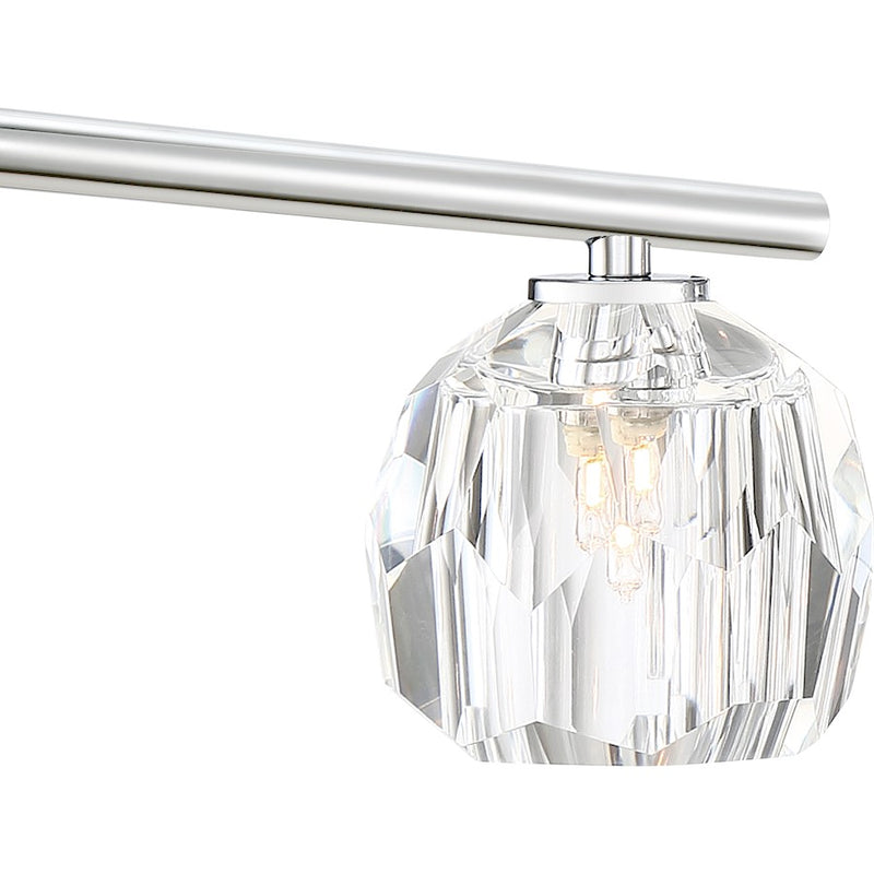 Quoizel Regalia 2 Light Bath Vanity, Polished Chrome