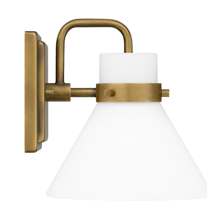 Quoizel Regency 1 Light Wall Sconce, Opal Etched