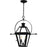 Quoizel Rue De Royal 2Lt Outdoor Lantern, Black/Clear/Tempering Panel - RO1911EK