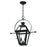 Quoizel Rue De Royal 2Lt Outdoor Lantern, Black/Clear/Tempering Panel